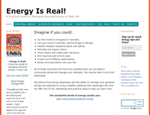 Tablet Screenshot of energyisreal.com